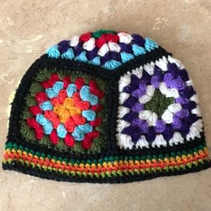 Vintage Crochet Hat Winter Hat Beanie Hat …